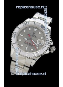 Rolex Yachtmaster Swiss Replica Watch in Silver Dial