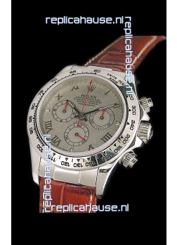 Rolex Oyster Cosmograph Swiss Replica Watch in Meteorite Grey Dial