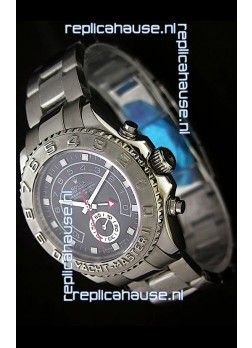 Rolex Yachtmaster II Swiss Replica Watch Black Dial