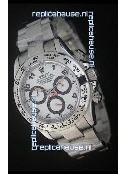 Rolex Daytona Cosmograph Swiss Replica Stainless Steel Watch 
