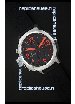 U-Boat Flightdeck Watch in Black Dial