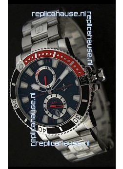 Ulysse Nardin Maxi Marine Diver Swiss Watch in Black Dial