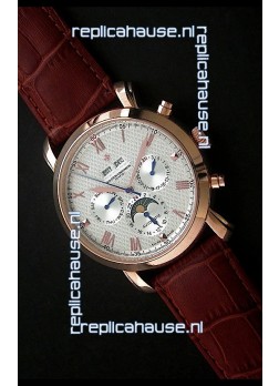 Vacheron Constantin Perpetual Calendar Japanese Watch in White Dial