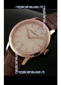 Vacheron Constantin Geneve Automatic Swiss Watch in Rose Gold