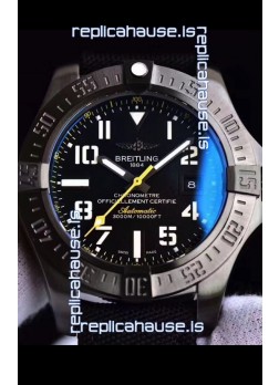 Breitling Avenger II Seawolf Airblack Swiss Replica Watch 1:1 Ultimate Swiss Replica Watch