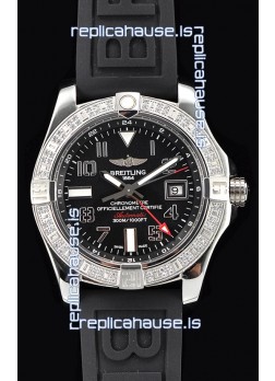 Breitling Avenger Steel GMT Swiss Watch 1:1 Ultimate Edition - Black Dial