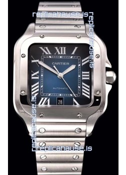 Cartier Santos De Cartier XL 1:1 Mirror Replica - 40MM Stainless Steel Watch