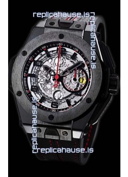 Hublot Big Bang Red Magic Carbon Ceramic Swiss Replica Watch 