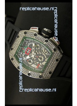 Richard Mille Filippe Massa Edition Titanium Swiss Replica Watch