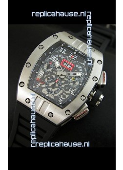 Richard Mille RM011 Filipe Massa Titanium Swiss Replica Watch