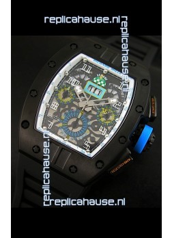Richard Mille RM011 Filipe Massa PVD Casing Edition Swiss Replica Watch