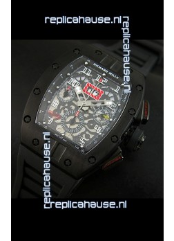 Richard Mille RM011 Filipe Massa Edition PVD Casing Swiss Replica Watch