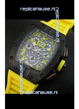Richard Mille RM011 Filipe Massa Texas GP PVD Casing Edition Swiss Replica Watch