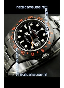 Rolex Explorer II Swiss Replica Automatic Black PVD Watch 