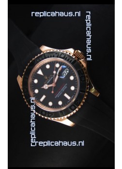 Rolex Yacht-Master 40 Oyster 40MM Watch in Everose Gold Swiss Watch 
