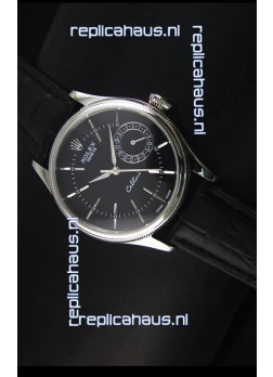 Rolex Cellini Date 50519 Swiss Replica Watch in Black Dial 