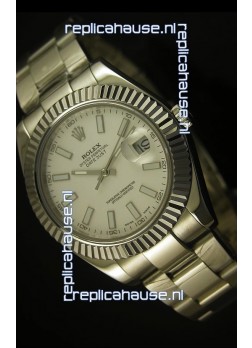 Rolex Datejust Swiss Watch in White Dial - 2836-2 ETA 