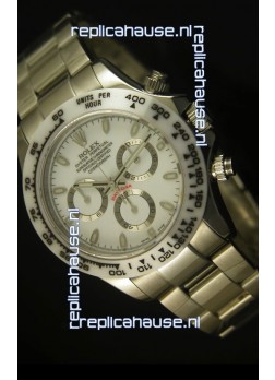 Rolex Daytona Cosmograph White Ceramic Bezel Replica Watch