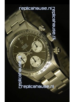 Rolex Daytona 6263 Cosmograph Brown Coffee Dial Steel Bezel