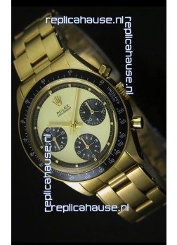 Rolex Daytona 6263 Cosmograph Gold Dial in Gold Case