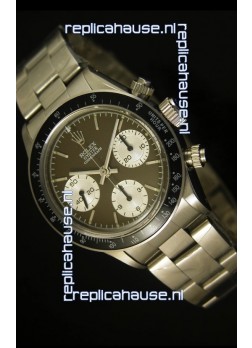 Rolex Daytona 6263 Cosmograph Brown Coffee Dial Black Bezel