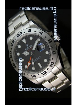 Rolex Replica Explorer II Swiss Replica Watch - SuperLuminous Hour Markers 42MM 