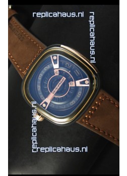 SevenFriday M2-2 in Black PVD Coated Casing - 1:1 Mirror Quality 