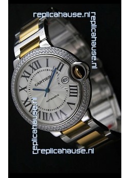 Cartier Ballon Bleu Swiss Replica Automatic Watch in White Dial