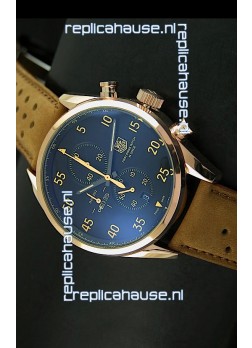 Tag Heuer Carrera 1887 SpaceEX Edition Japanese Quartz Watch in Pink Gold