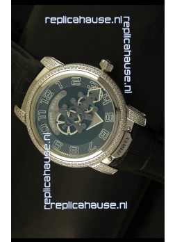 Ulysse Nardin Dual Escapement Japanese Watch in Grey Dial