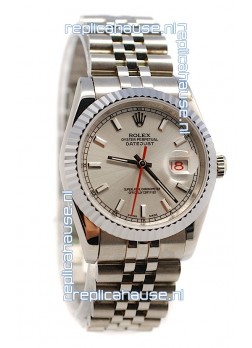 Rolex Datejust Swiss Watch in Grey Dial