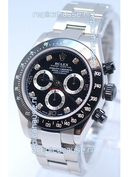 Rolex Project X Daytona Limited Edition Series II Cosmograph MonoBloc Cerachrom Swiss Watch in Diamond Markers