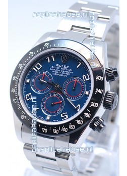Rolex Project X Daytona Limited Edition Series II Cosmograph MonoBloc Cerachrom Swiss Watch in Blue Dial
