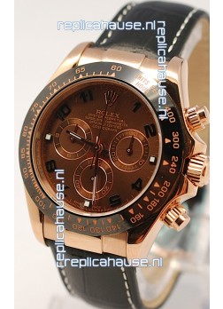 Rolex Daytona Monobloc Cerachrome Everose Swiss Watch - 1:1 Mirror Replica