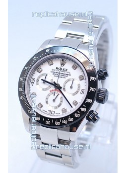 Rolex Project X Daytona Limited Edition Series II Cosmograph MonoBloc Cerachrom Swiss Watch in Diamond Markers